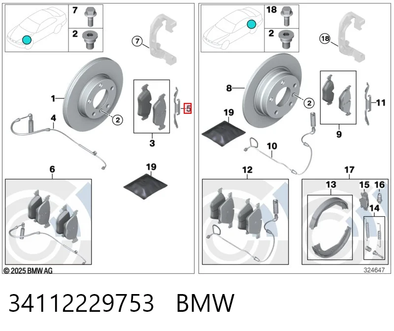 34112229753 BMW
