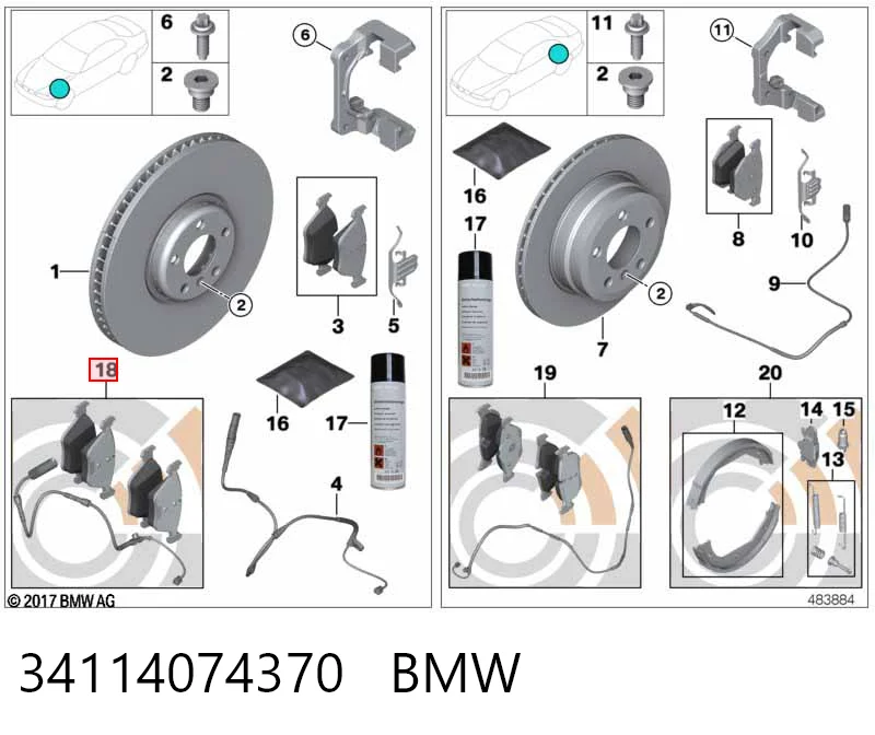 34114074370 BMW