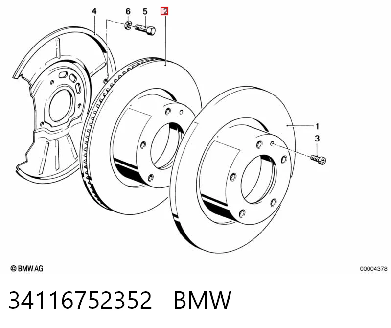 34116752352 BMW