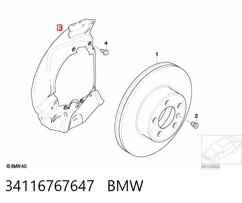 34116767647 BMW