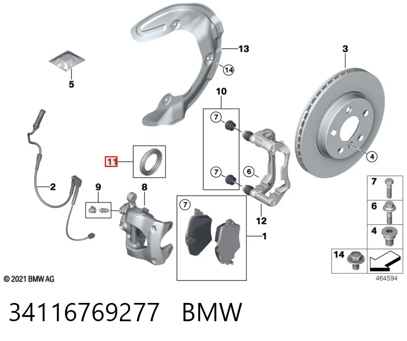 34116769277 BMW