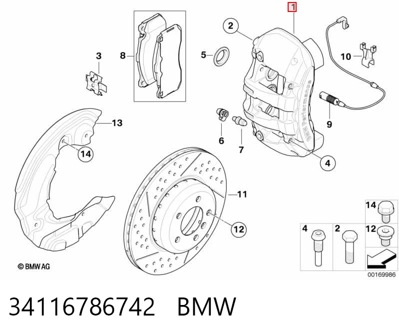34116786742 BMW