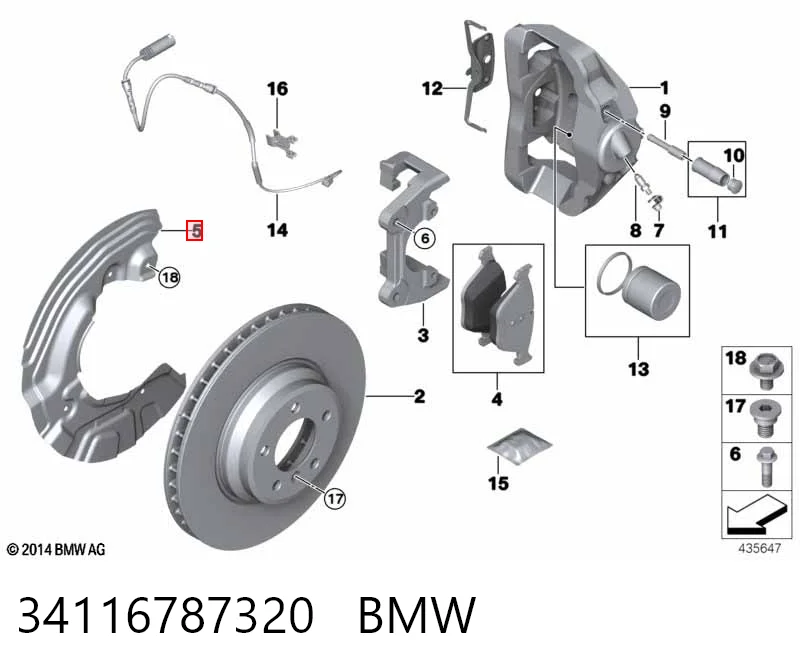 34116787320 BMW