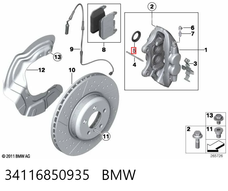 34116850935 BMW