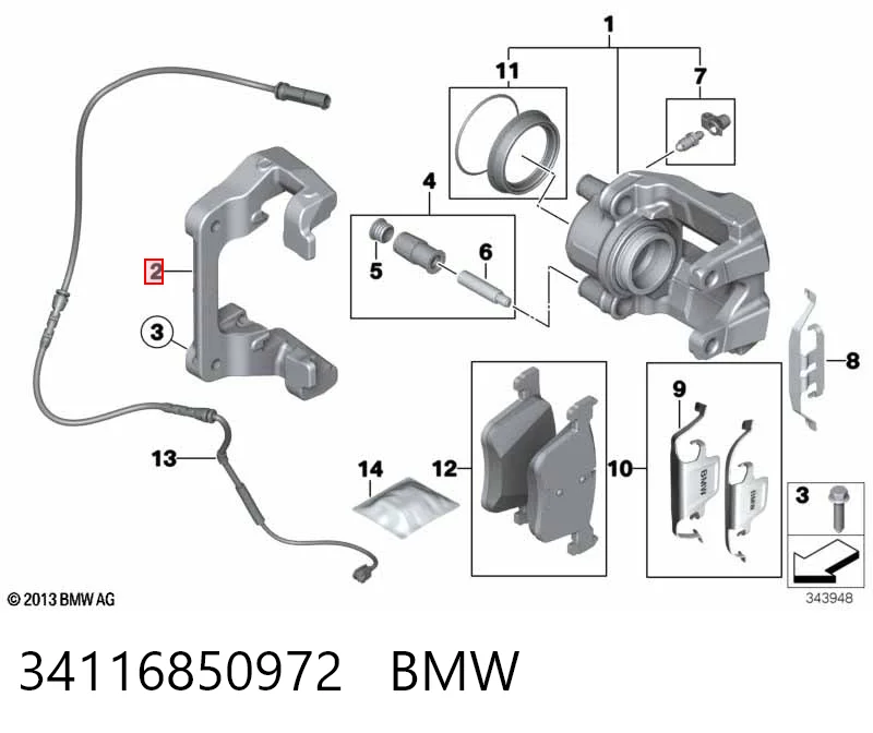 34116850972 BMW