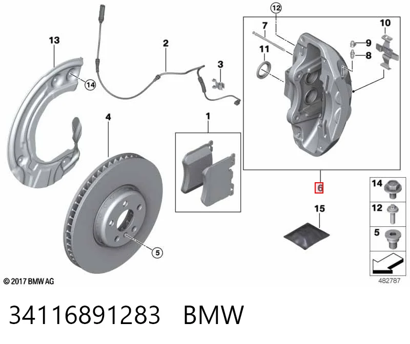 34116891283 BMW