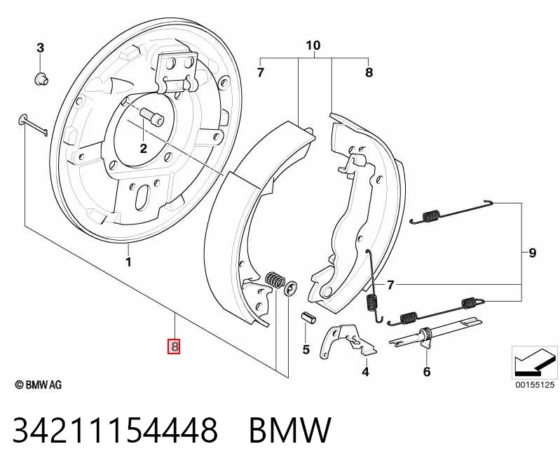 34211154448 BMW