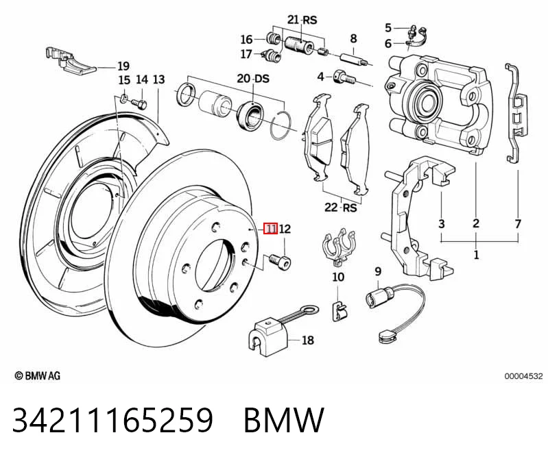 34211165259 BMW