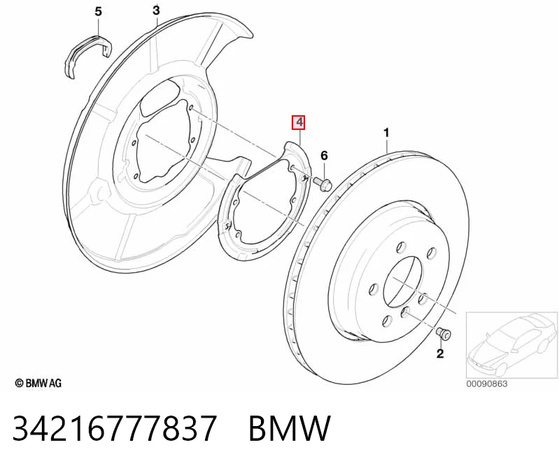34216777837 BMW