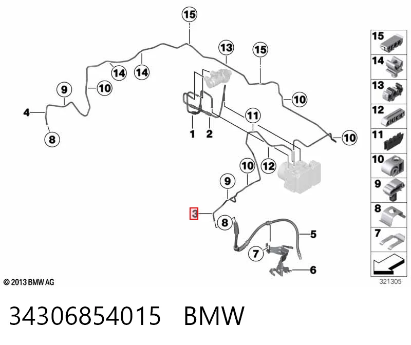 34306854015 BMW