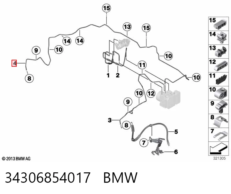 34306854017 BMW