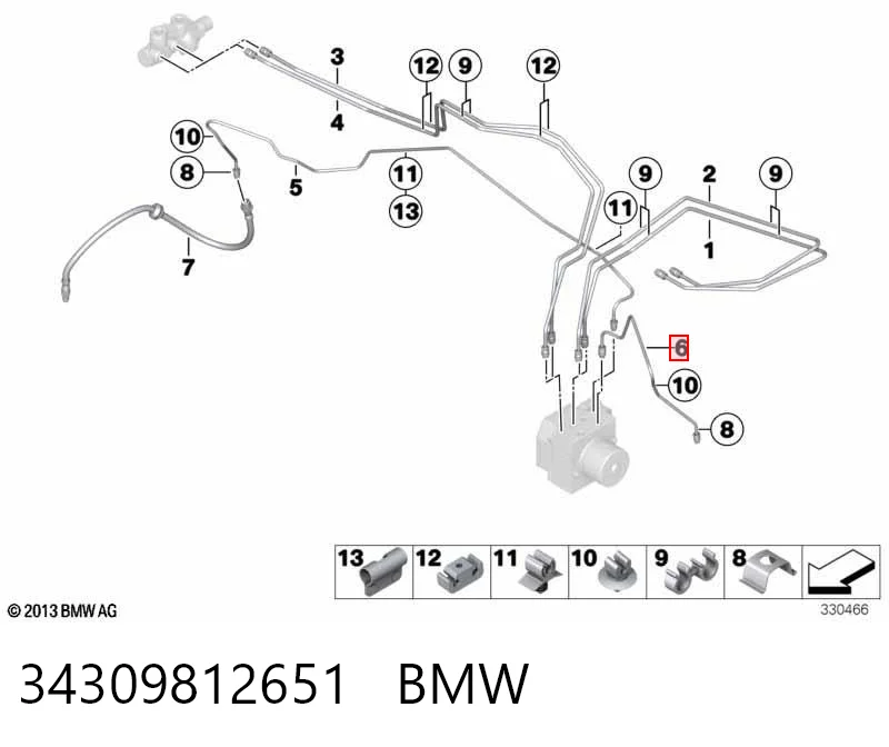 34309812651 BMW