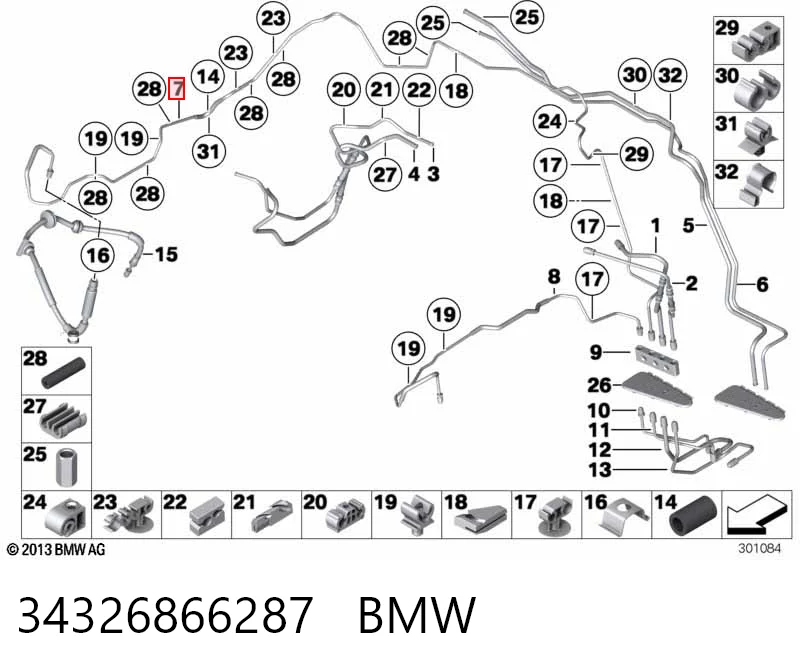 34326866287 BMW