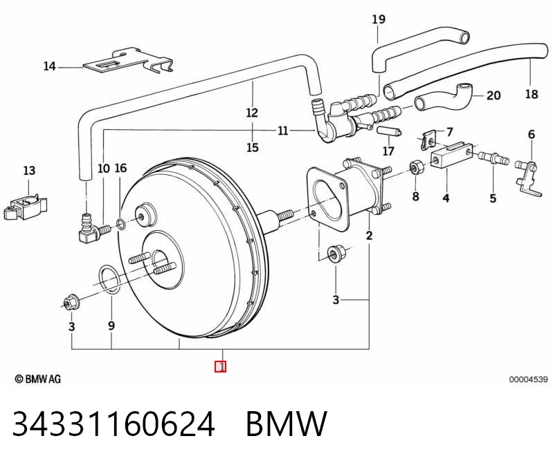 Comprar Servofreno BMW 5 E34 a bajo precio