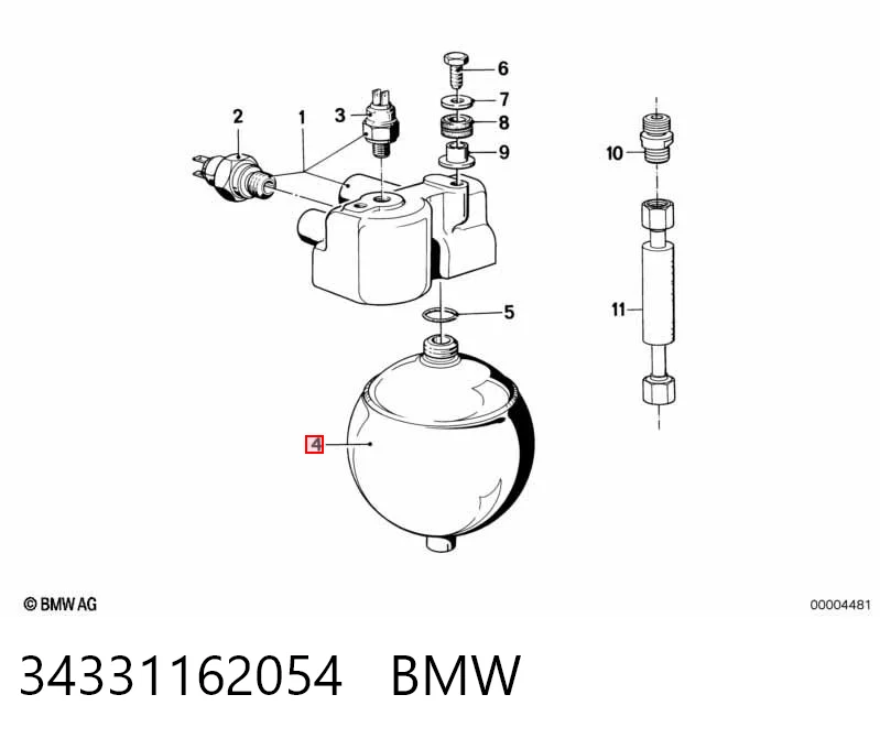 34331162054 BMW
