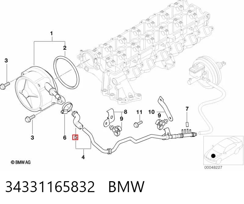 34331165832 BMW