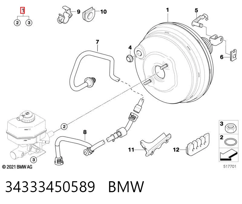 Servofreno para BMW X3 E83