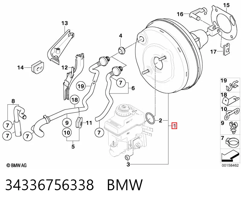 Comprar Servofreno BMW 7  E65, E66, E67