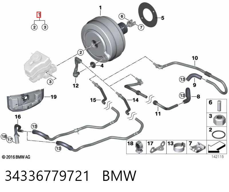 Comprar Servofreno BMW X1 E84 a bajo precio
