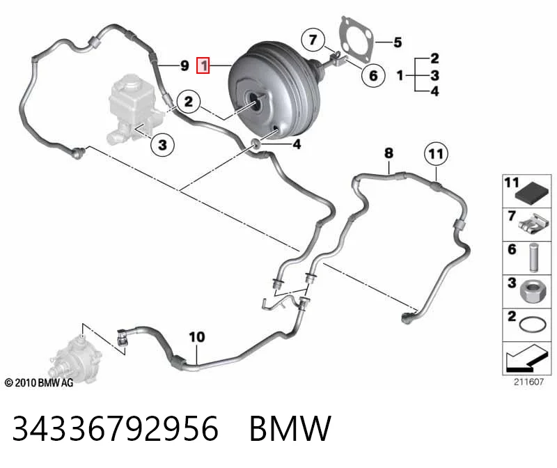 Comprar Servofreno BMW 5  F10 a bajo precio