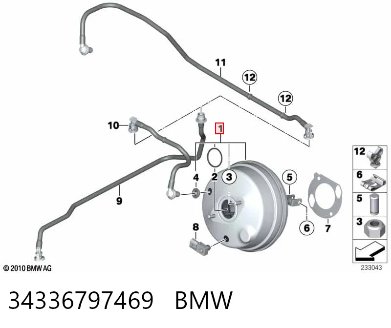 Comprar Servofreno BMW X3  F25 a bajo precio