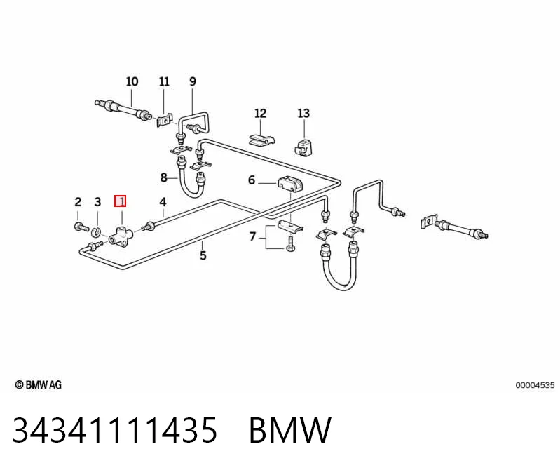 34341111435 BMW