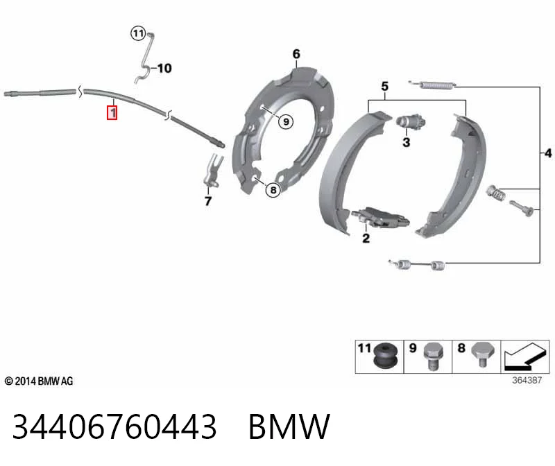 34406760443 BMW