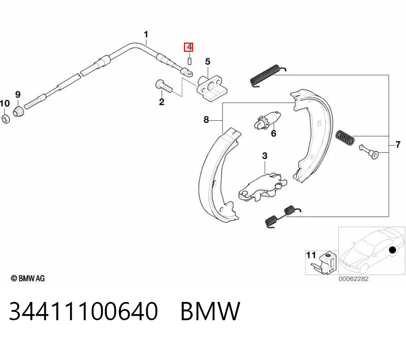 34411100640 BMW