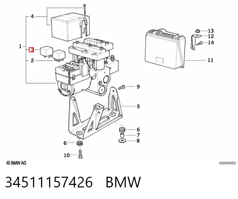 34511157426 BMW