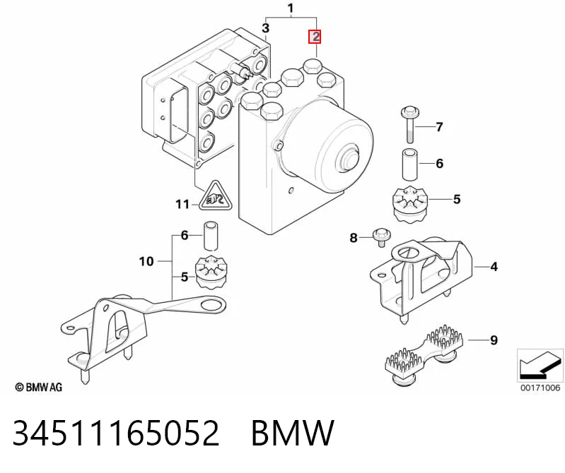 34511165052 BMW