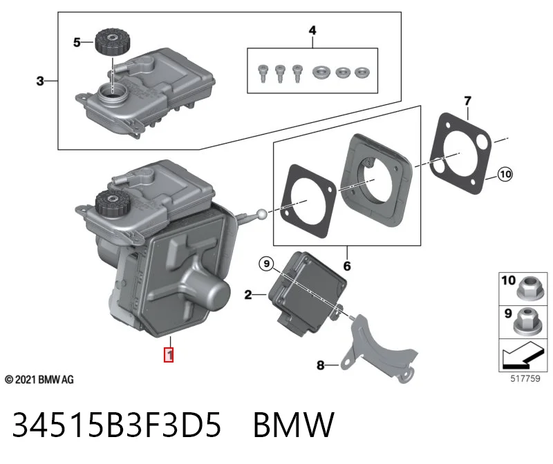 Comprar Servofreno BMW X5 G05, F95 a bajo precio
