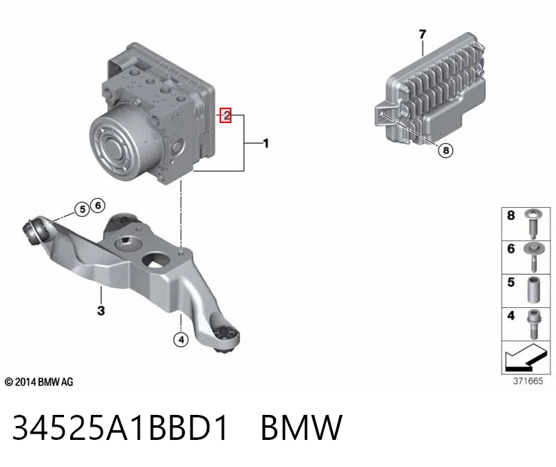 34525A1BBD1 BMW