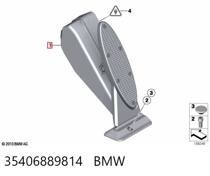 Pedal de aceleracion para Mini Cooper  R56