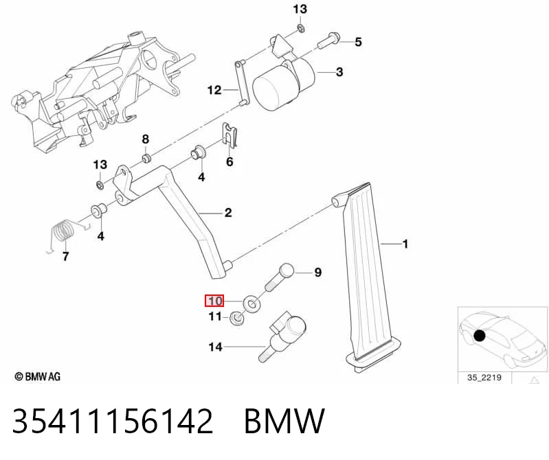 35411156142 BMW
