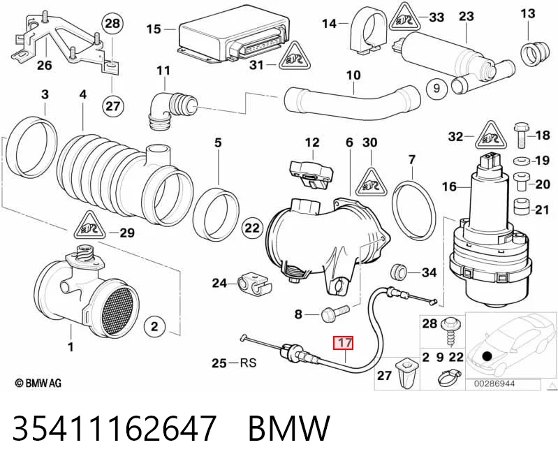 35411162647 BMW