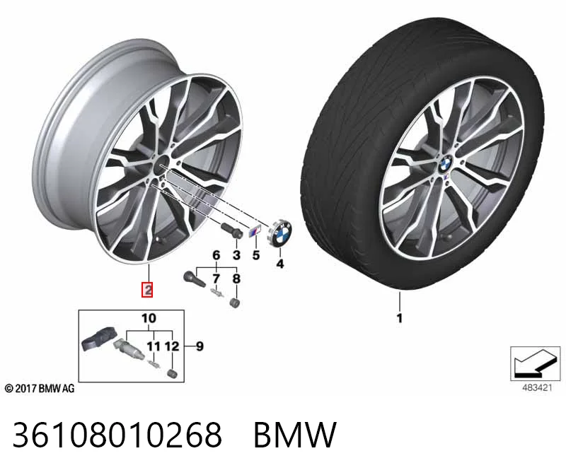 36108010268 BMW