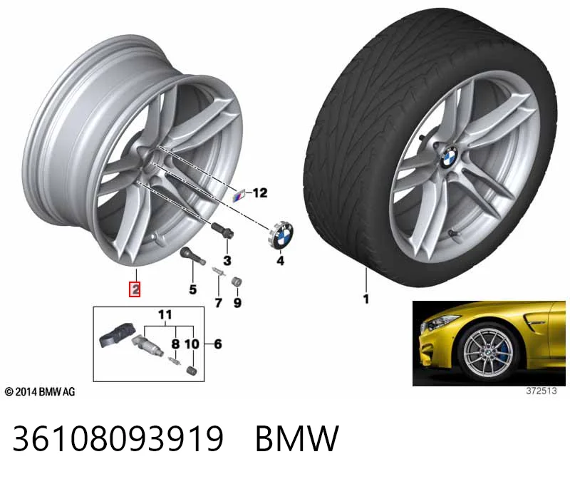 36108093919 BMW