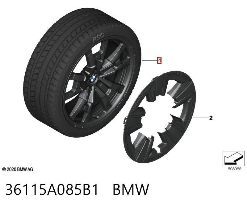 36115A085B1 BMW