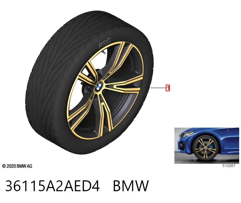 36115A2AED4 BMW