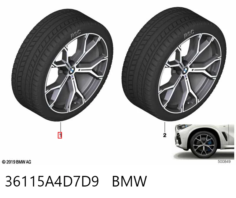 36115A4D7D9 BMW