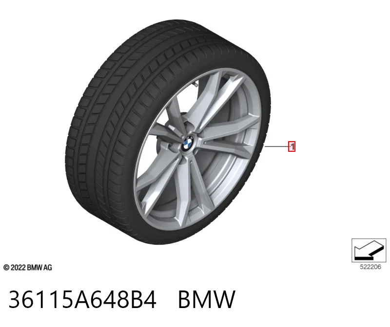 36115A648B4 BMW
