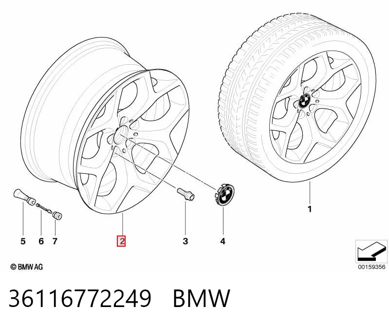 36116772249 BMW