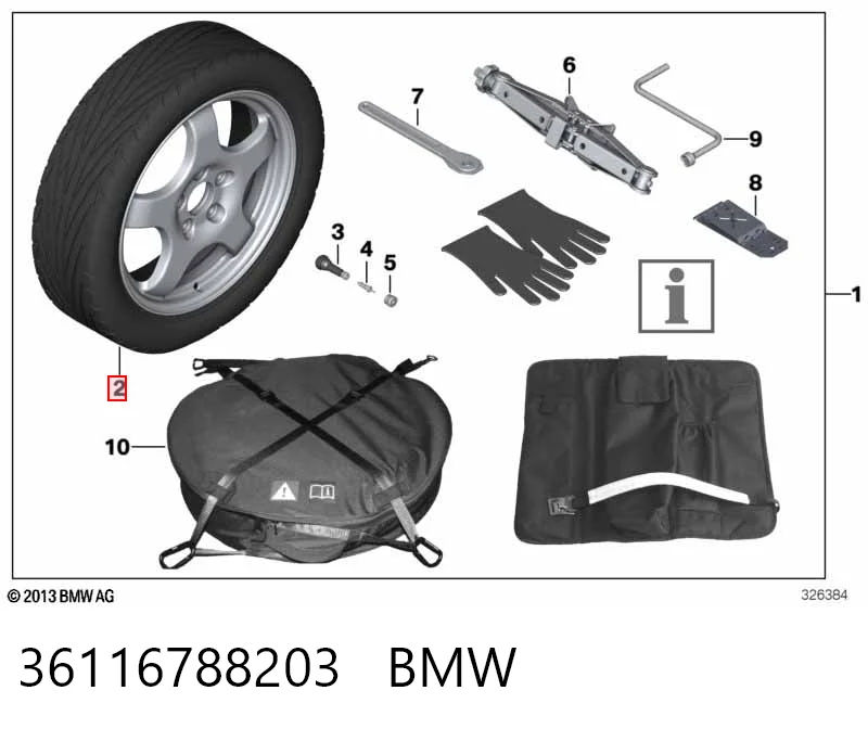 36116788203 BMW