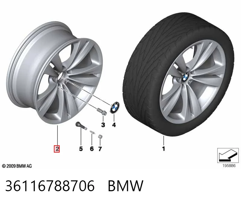 36116788706 BMW