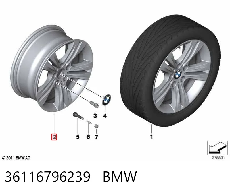 36116796239 BMW