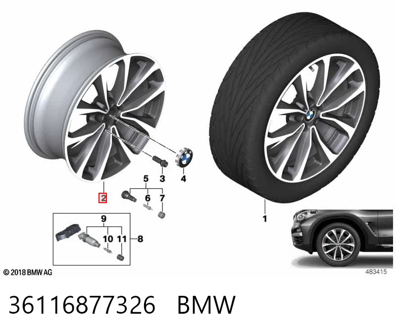36116877326 BMW