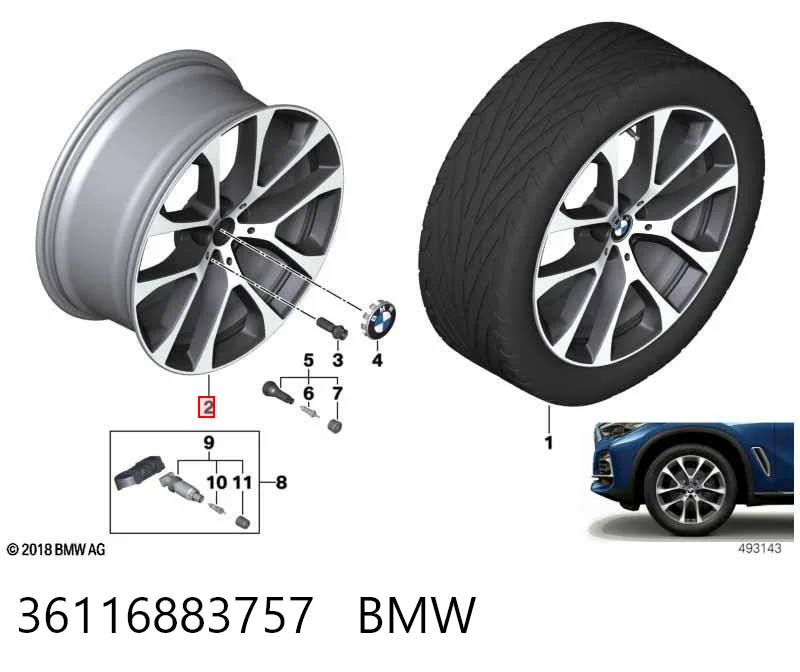 36116883757 BMW