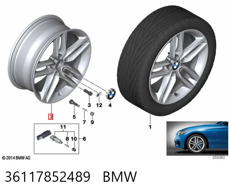 36117852489 BMW