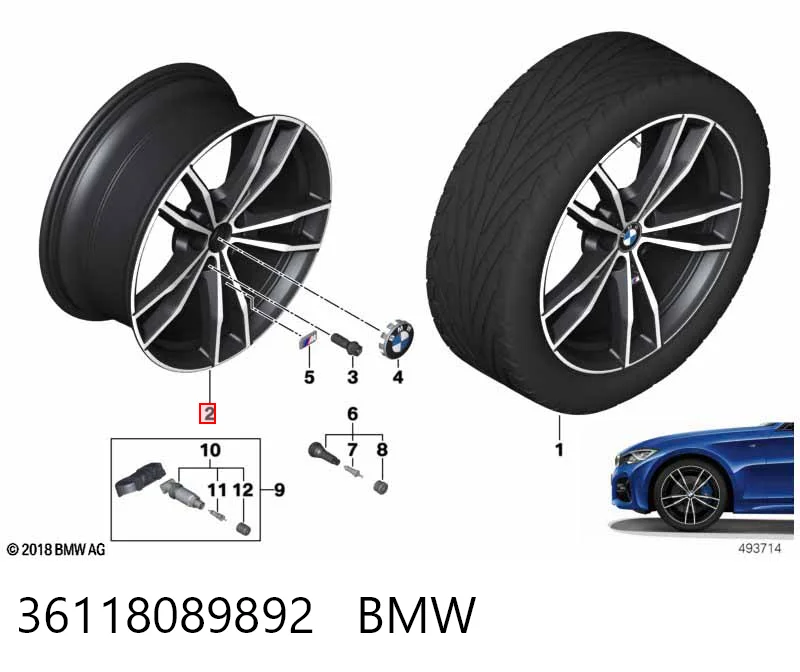 36118089892 BMW