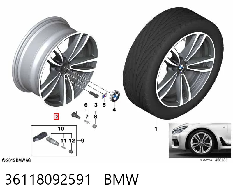 36118092591 BMW